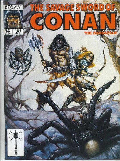 Savage Sword Of Conan # 161, 9.2 NM -