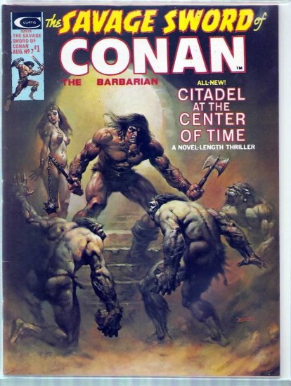 SAVAGE SWORD OF CONAN THE BARBARIAN # 7, 7.5 VF -