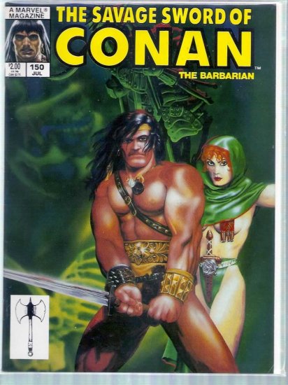 SAVAGE SWORD OF CONAN THE BARBARIAN # 150, 6.0 FN