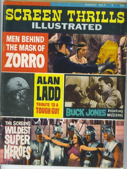 Screen Thrills Illustrated # 9, 4.5 VG +