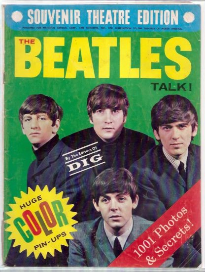 THE BEATLES TALK # 1, 3.5 VG -