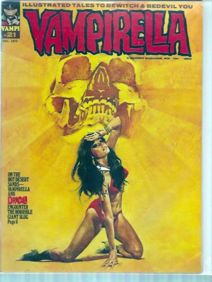 VAMPIRELLA # 21, 5.0 VG/FN