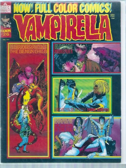 VAMPIRELLA # 26, 4.5 VG +