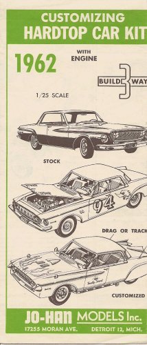 Inst Sheet 1962 Dodge Dart Build 3 Way