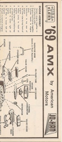 Inst Sheet 1969 AMX