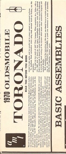 Inst Sheet 1970 Olds Toronado