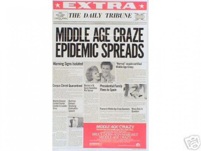 Middle Age Crazy # 800095, 8.0 VF