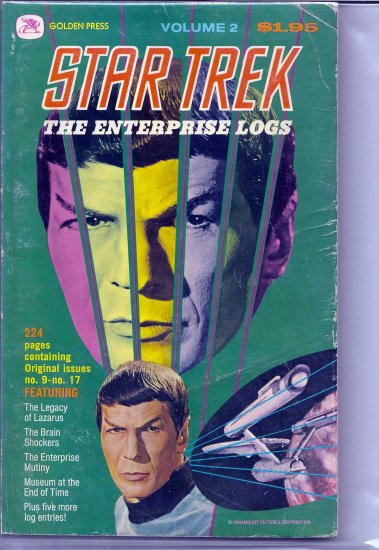 STAR TREK ENTERPRISES LOGS # 1, 3.0 GD/VG