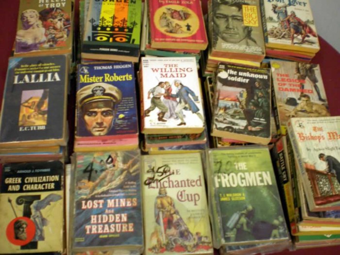 VINTAGE CLASSIC/ADVENTURE PAPERBACK LOT OF 25 # 25, 2.0 GD