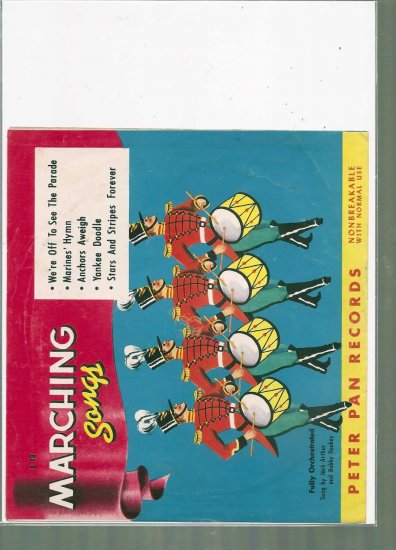 1950 MARCHING SONGS 7 # 1, 4.0 VG