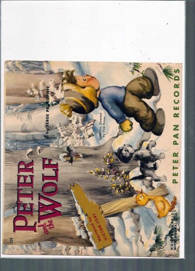 1953 PETER AND THE WOLF 7 # 1, 5.5 FN -