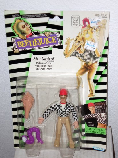 BEETLEJUICE ADAM MAITLAND ACTION FIGURE # 30130, 7.0 FN/VF