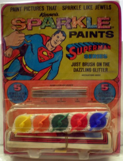 KENNER'S SPARKLE PAINTS SUPERMAN # 1, 2.0 GD