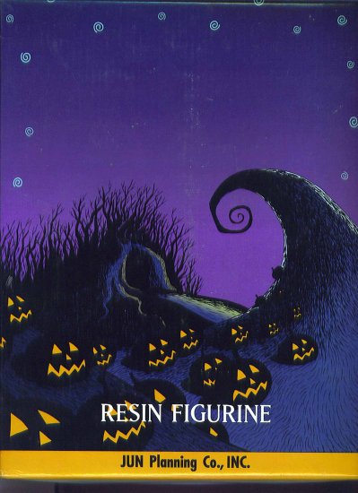 Nightmare Before Christmas Pumpkin King Resin Desktop Figurine Box # 96, 9.2 NM -
