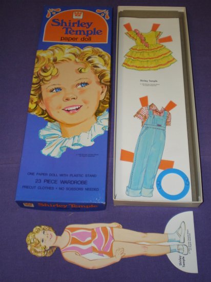 SHIRLY TEMPLE PAPER DOLLS # 4388, 9.4 NM