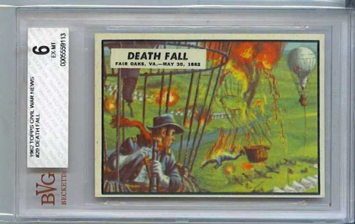 BVG GRADED 1962 CIVIL WAR NEWS # 20, 6.0 FN