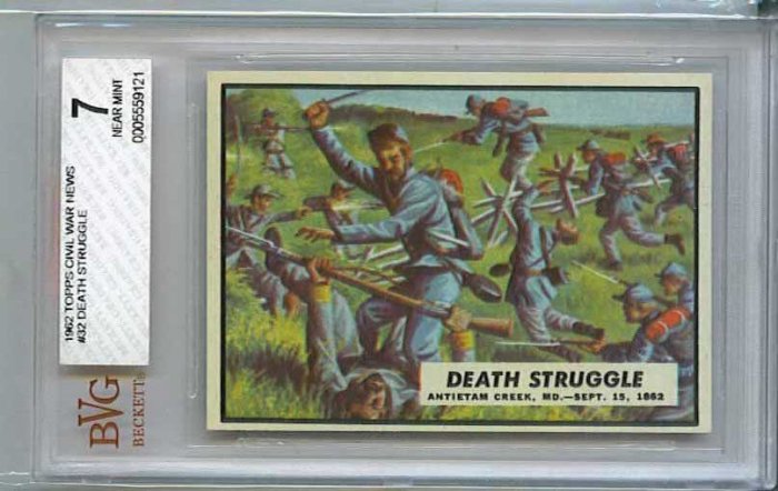 BVG GRADED 1962 CIVIL WAR NEWS # 32, 7.0 FN/VF