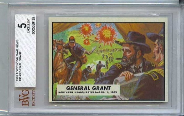BVG GRADED 1962 CIVIL WAR NEWS # 38, 5.0 VG/FN