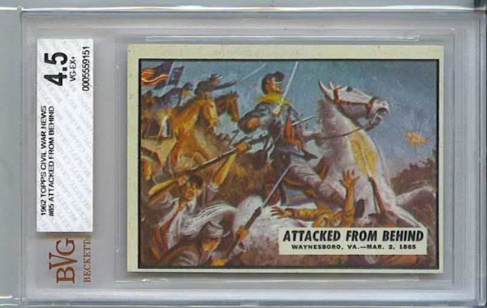 BVG GRADED 1962 CIVIL WAR NEWS # 85, 4.5 VG +