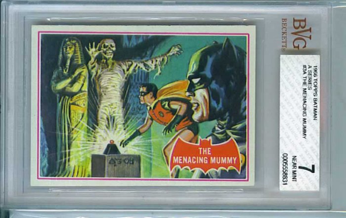 BVG GRADED 1966 BATMAN CARD # 3, 7.0 FN/VF