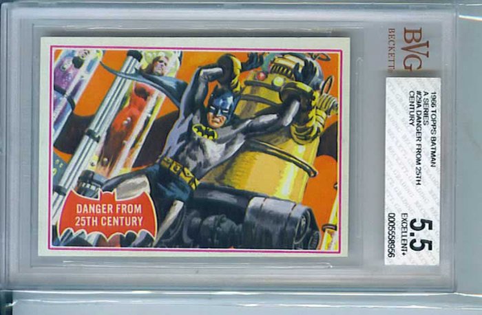 BVG GRADED 1966 BATMAN CARD # 29, 5.5 FN -