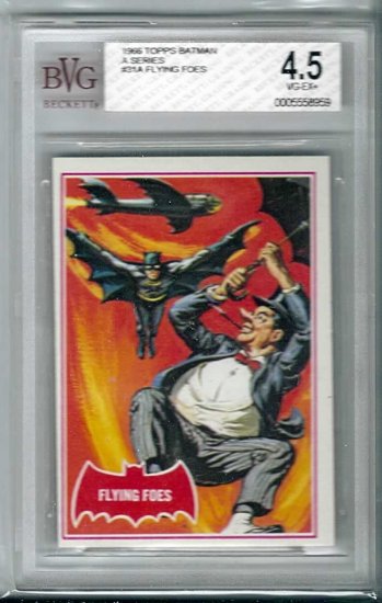 BVG GRADED 1966 BATMAN CARD # 31, 4.5 VG +