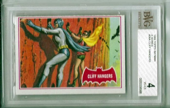 BVG GRADED 1966 BATMAN CARD # 36, 4.0 VG