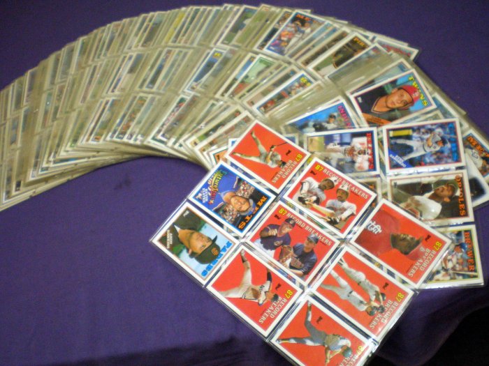 Complete 1988 & 1989 TOPPS MLB Trading Card Set # 1, 9.4 NM