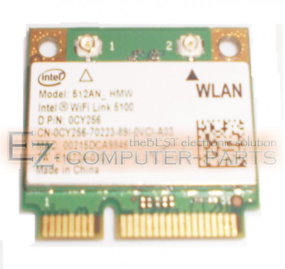 Dell Latitude E6400 Mini PCI Wireless Wifi Card CY256 !