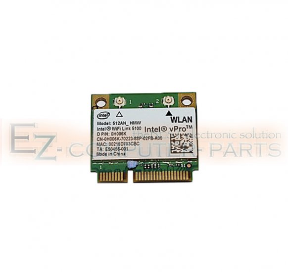 Dell Latitude E6400 Mini PCI Wireless WIFI Card H006K !