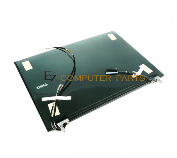 DELL XX187 LCD Cover w/ Hinges Latitude E6500 A+Grade ~