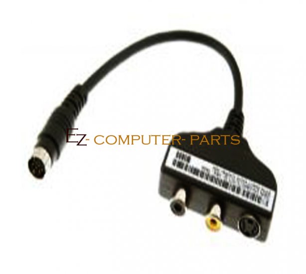 Dell M2010 M1730 S-Video Digital Audio Adapter PJ779 ~
