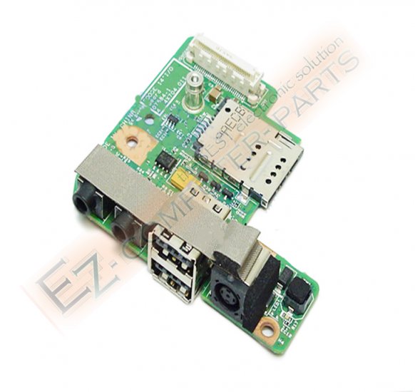 Dell Latitude E5400 IO Circuit Board w/ DC Jack C959C !