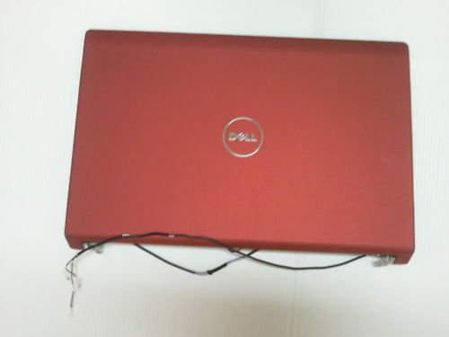 Dell Studio 1555 LCD Back Cover & Hinges T210N B Grade!