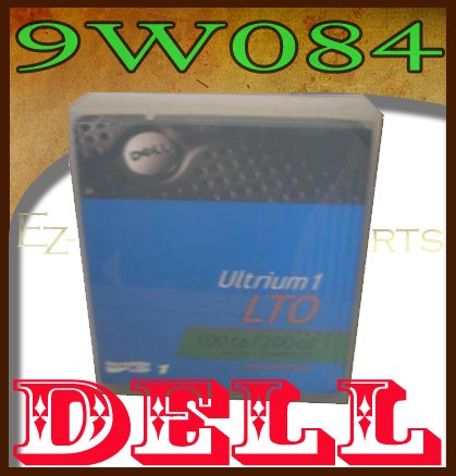 NEW 1PK DELL 09W084 9W084 LTO Ultrium 1 Tape Cartridge