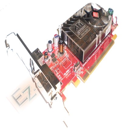 256MB PCI-E VIDEO CARD ATI 102B6290200 DMS-59/SVIDEO !