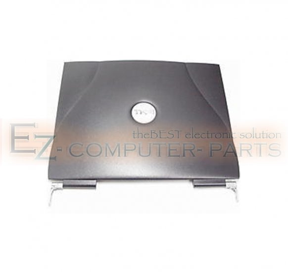 DELL LATITUDE C840 LCD COVER W/ HINGES P/N: 7R055 :