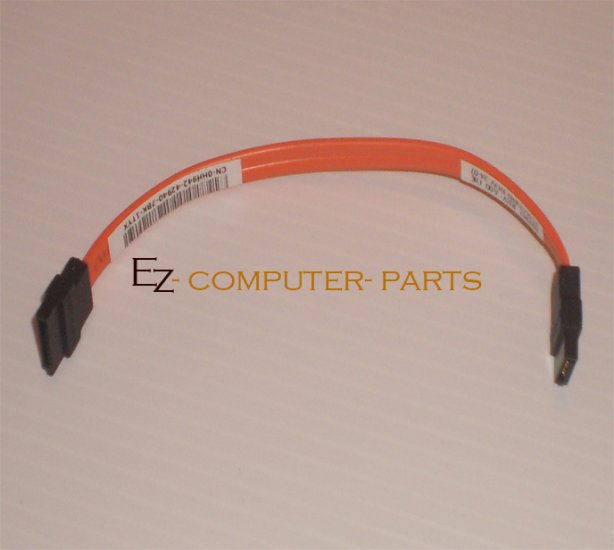 Lot of 05 7" SATA Data CABLE Straight End Dell HH942 !