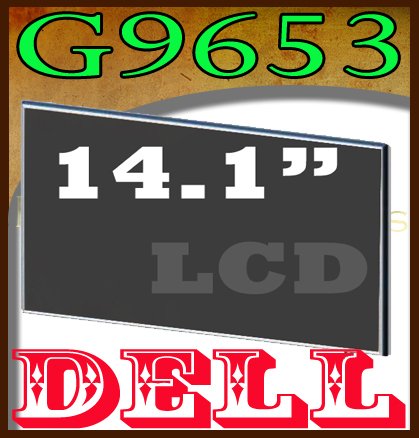 DELL G9653 LAPTOP LCD SCREEN 14.1 WXGA !