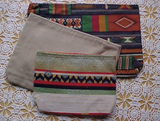 SO.West SET of 3 purse ORGANIZER