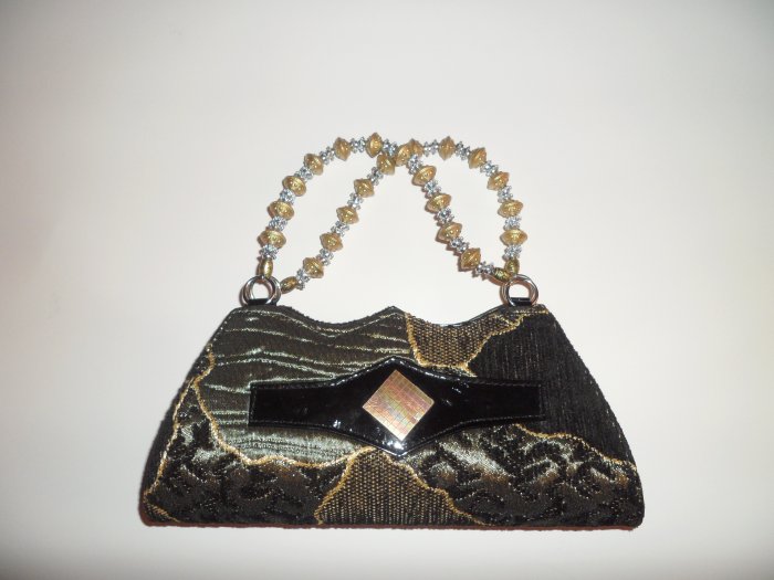 Black/Brown fashionable party purse