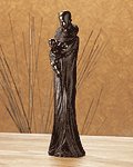 Maasai Woman and Infant Statue -33161