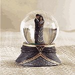 Musical Alabastrite Waterball Afro-American Couple -31113