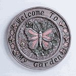 Alabastrite Butterfly Wall Plaque -30099
