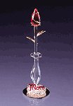 Mom Sculptured Glass Rose -28205