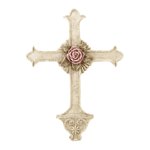 Gothic Rose Wall Cross -32006