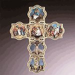 Alabastrite Life Of Jesus Cross Wall -30722