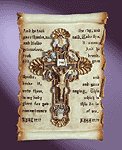 Devotional Scroll Wall Plaque -34798