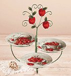 Apple Plate Serving Set -33765