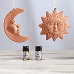 1-Dozen Terra Cotta Aroma Diffusers -33057